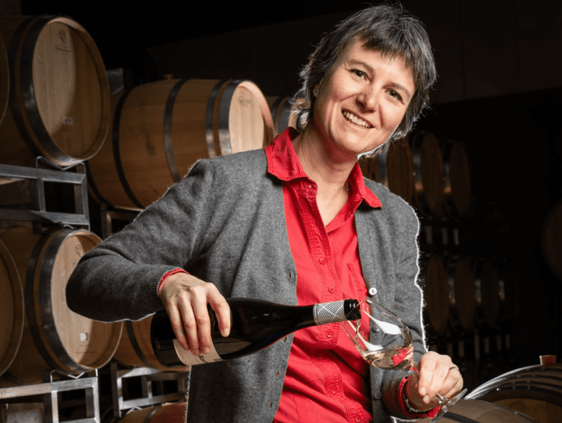 Véronique Besson-Rouvinez responsable vinification chez Famille Rouvinez